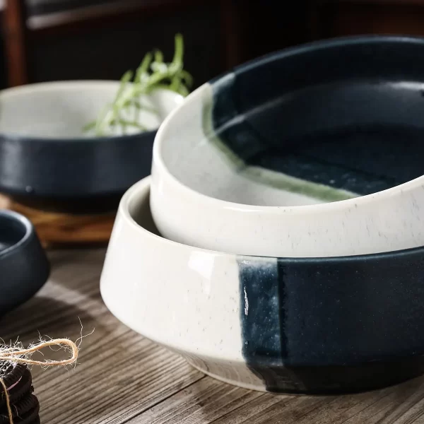 Gradient Color Ramen Bowls Wholesale, Deep Serving Bowls Bulk-3