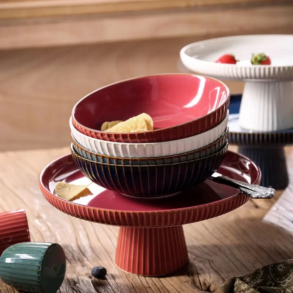 Nordic Classic Ceramic Soup Bowls Wholesale, Small Bowls Bulk-4