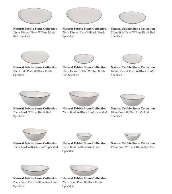 Exquisite Wholesale White Dinner Plates with Stone Texture-2