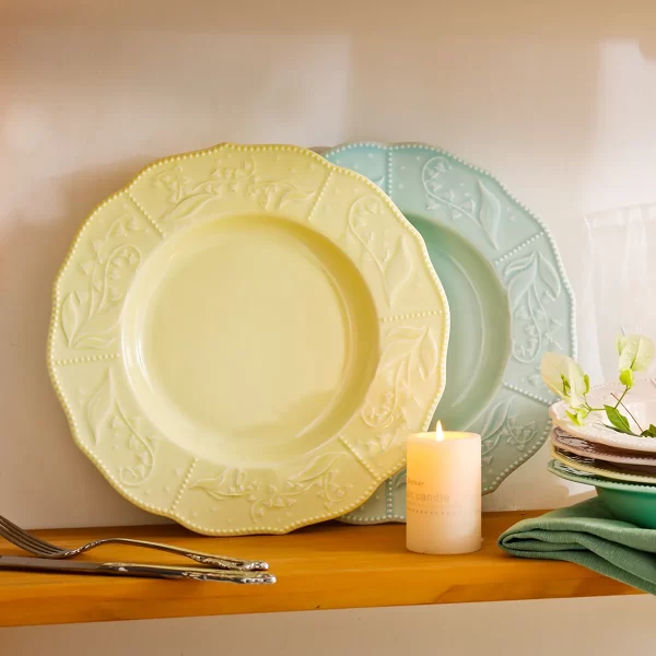 Macaron Palette Western Dinnerware Wholesale, Plate & Bowl Set-10