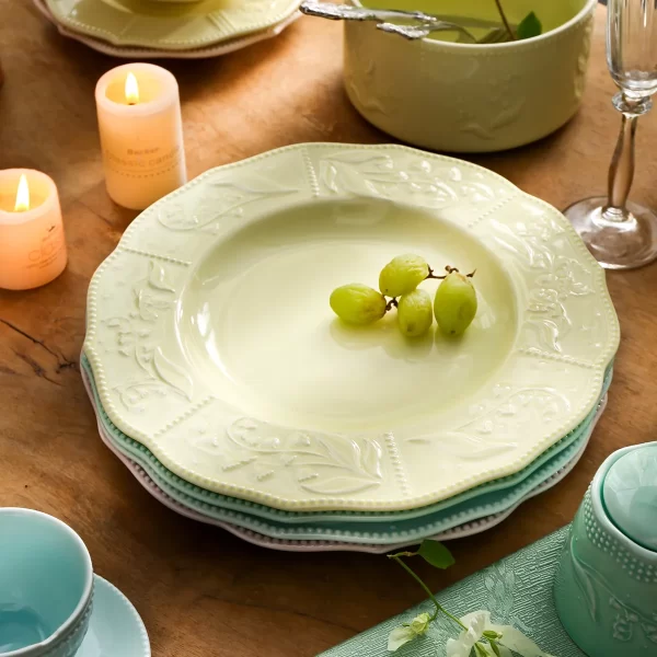 Macaron Palette Western Dinnerware Wholesale, Plate & Bowl Set-3