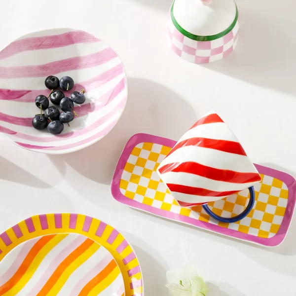 Memphis Design Wholesale Tableware Set, Color Pop Crockery-5