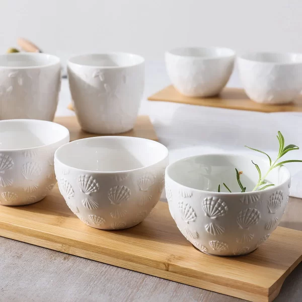Tactile Texture Small Soup Bowls In Bulk, Wholesale Cereal Bowls-3