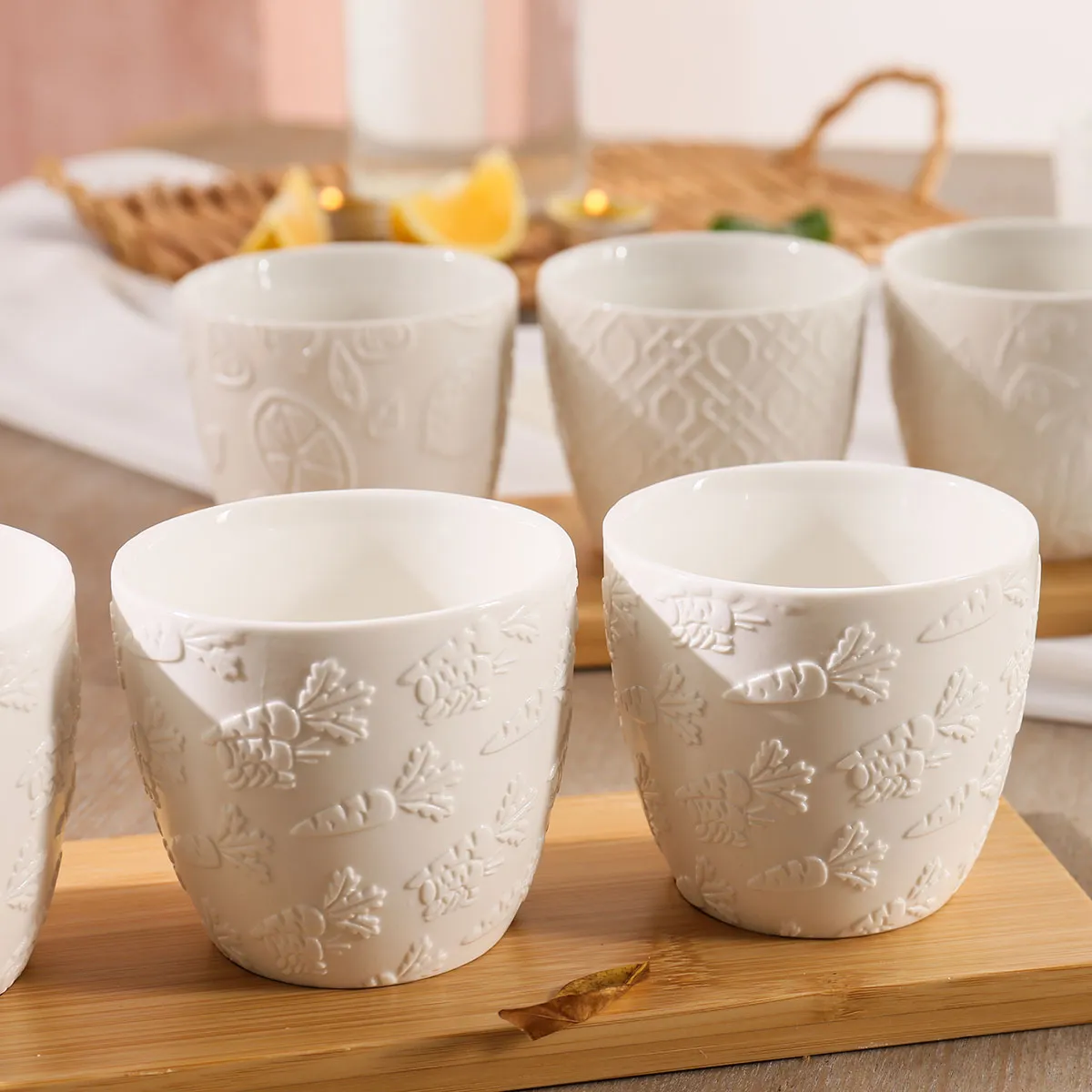 Texture Appetizer Cups Wholesale, Small Serving Bowls Bulk-2