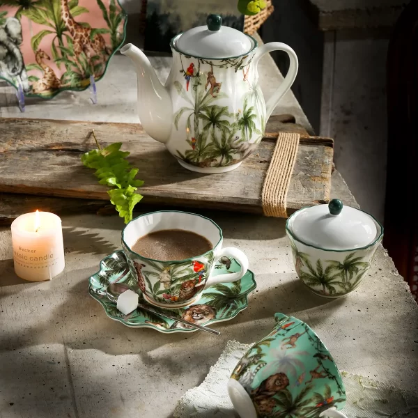 Bushland Bulk Dinner Sets, Porcelain Catering Crockery Set-3