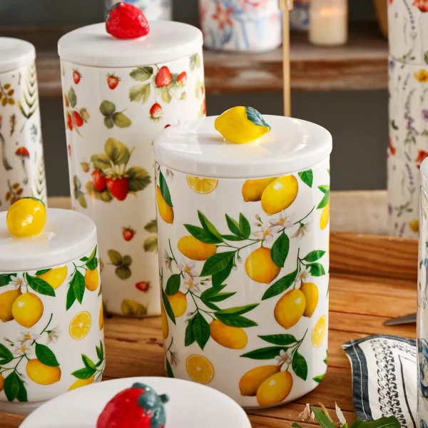 Ceramic Cookie Jars Wholesale, Ceramic Canisters For Kitchen-1