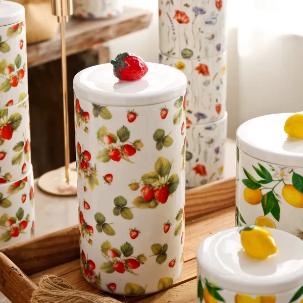 Ceramic Cookie Jars Wholesale, Ceramic Canisters For Kitchen-5