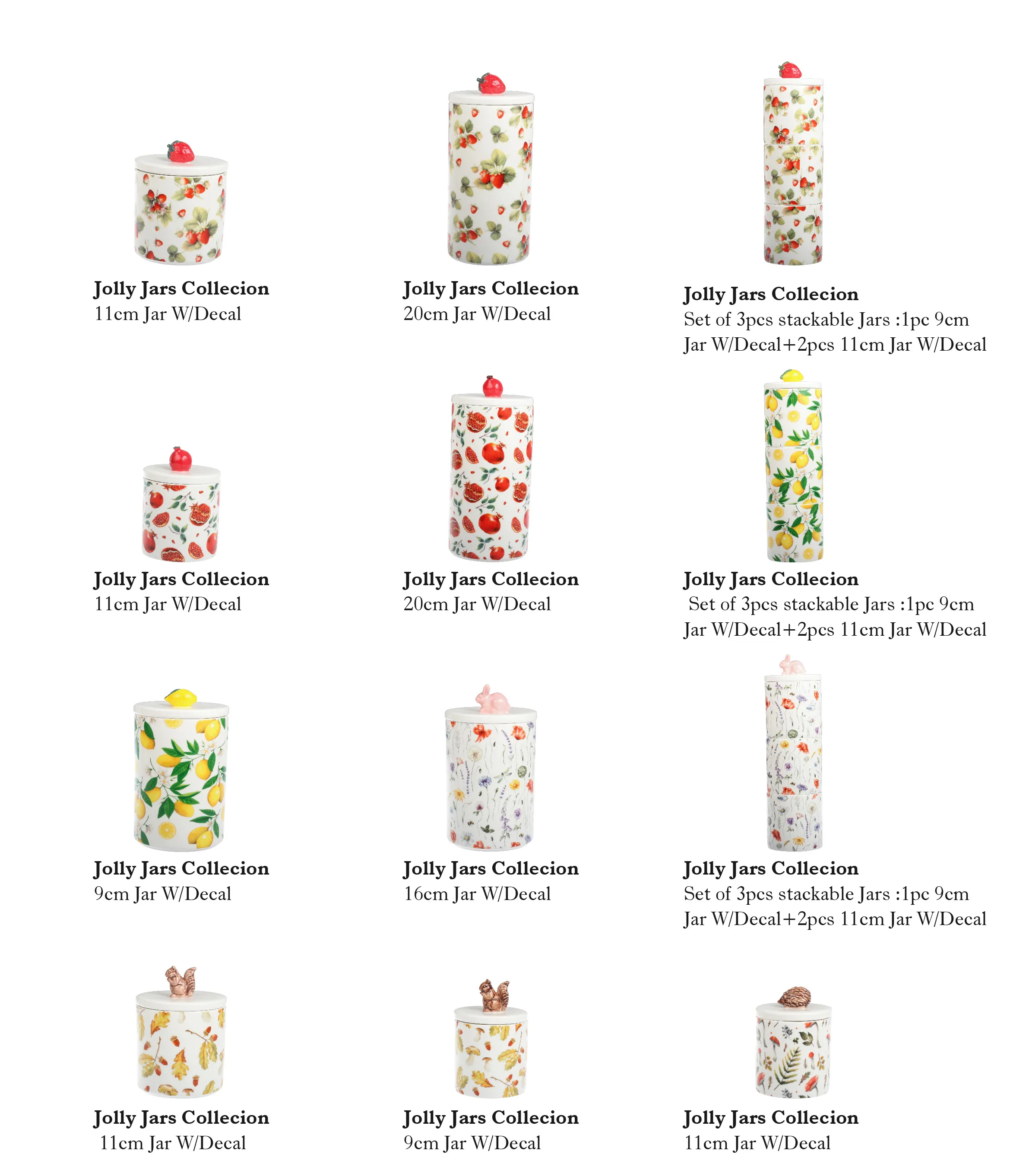 Ceramic Cookie Jars Wholesale, Ceramic Canisters For Kitchen-9