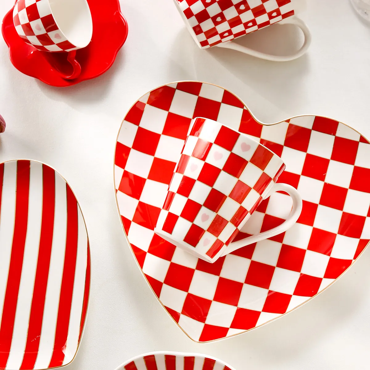 Cupid's Love Cute Dinnerware Sets Bulk Supply For Events-8