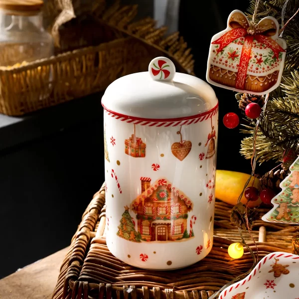 Custom Christmas Dinnerware, Gingerbread Crockery Wholesale-3