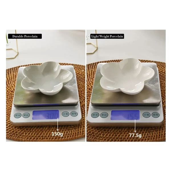 Floral Lightweight Bulk Restaurant Dinnerware, Serving Dishes Set-9