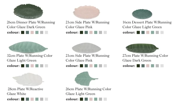 Floral Shaped Dinner Plates Wholesale, Durable Plates Bulk-1