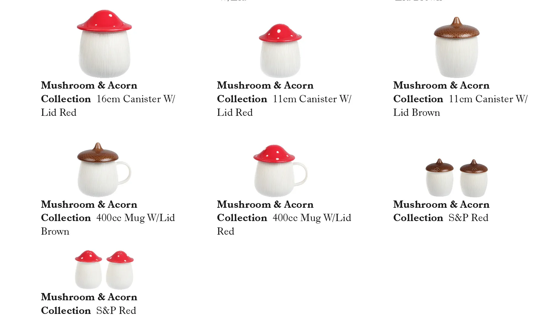 Forest-Inspired Wholesale China Dishware With Mushroom & Nut Design-10
