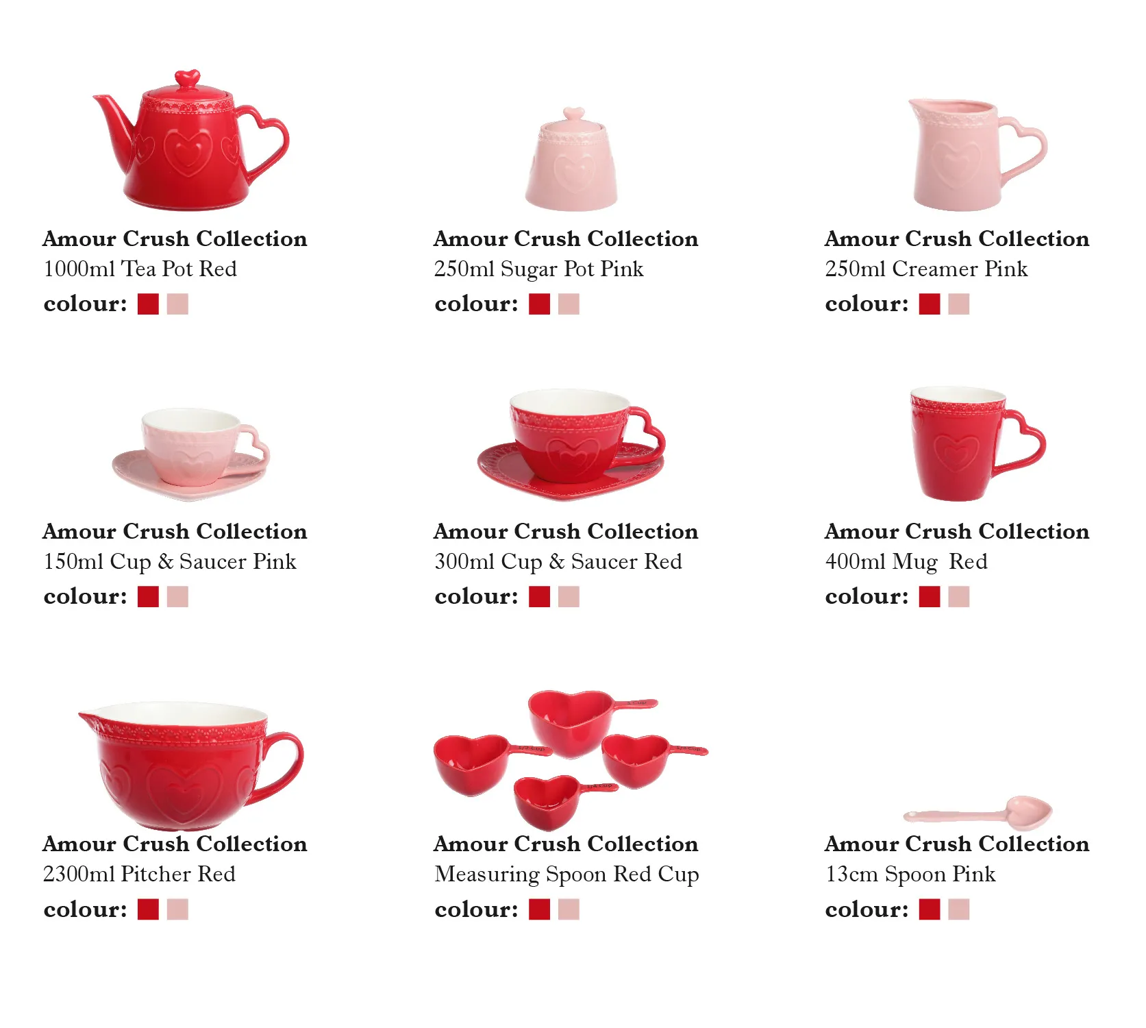 Heart Shape Wholesale Dinnerware Set, Catering Crockery Bulk-10