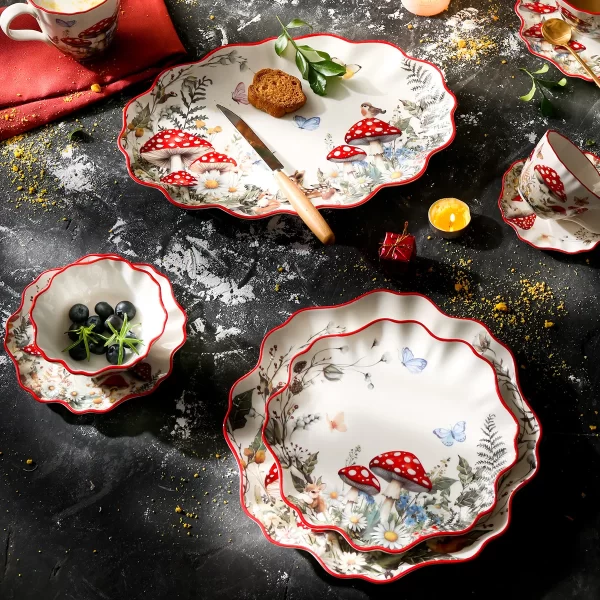 Holiday Dinnerware Set Wholesale, Bespoke Christmas Crockery-1