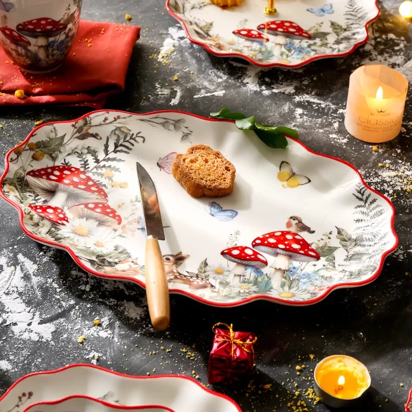 Holiday Dinnerware Set Wholesale, Bespoke Christmas Crockery-4