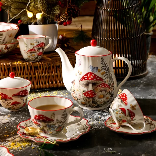 Holiday Dinnerware Set Wholesale, Bespoke Christmas Crockery-5