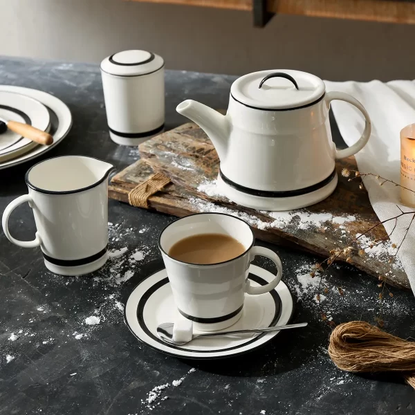 Light Weight Commercial Dinnerware Wholesale, White Crockery-4