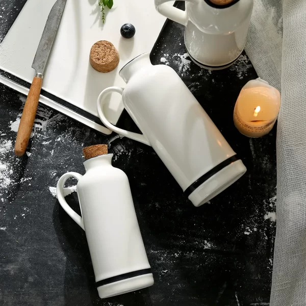 Light Weight Commercial Dinnerware Wholesale, White Crockery-8