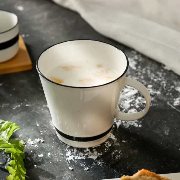 Light Weight Commercial Dinnerware Wholesale, White Crockery-9