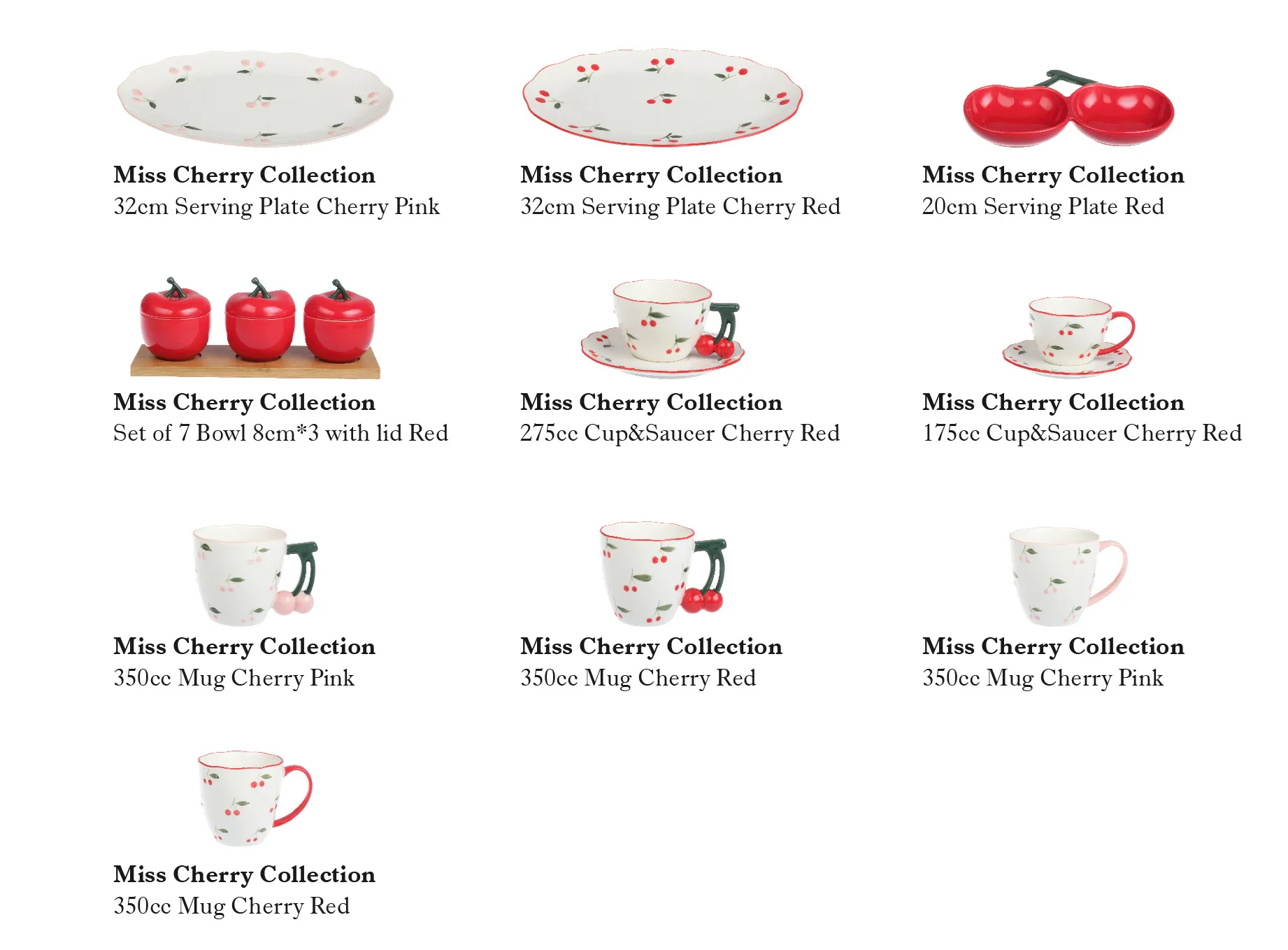 Lovely Cherry Pattern Wholesales Dinnerware Sets Bulk Supply-10