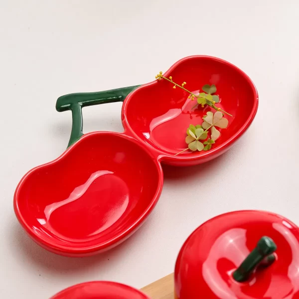 Lovely Cherry Pattern Wholesales Dinnerware Sets Bulk Supply-3