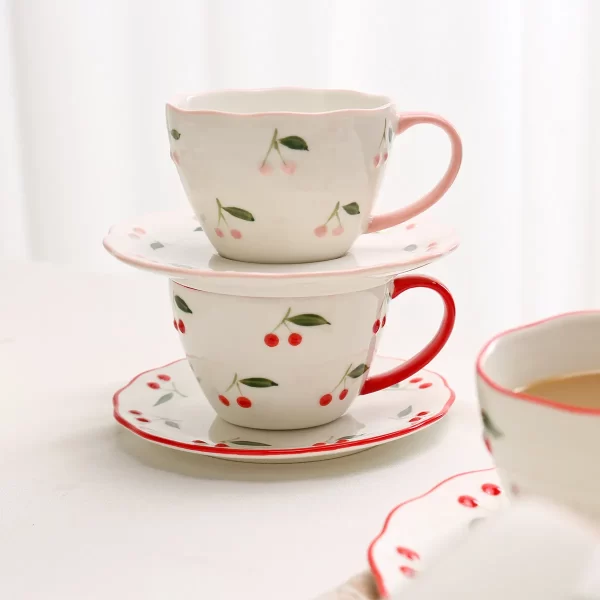 Lovely Cherry Pattern Wholesales Dinnerware Sets Bulk Supply-7