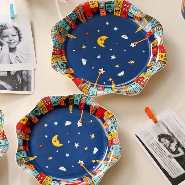 Quiet Night Theme Custom Restaurant Dinnerware Wholesale-4