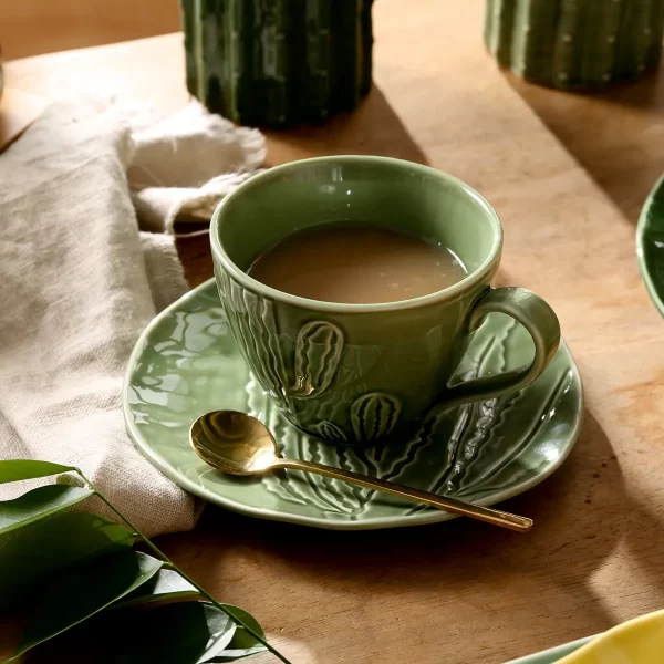 Wholesale China Dinnerware Sets, Cactus Themed Tableware-11