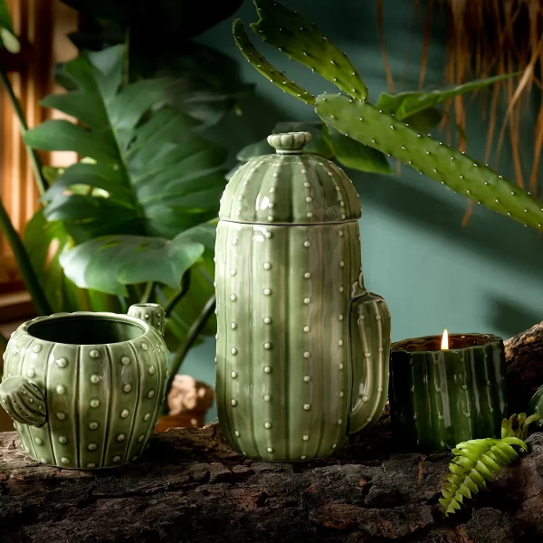Wholesale China Dinnerware Sets, Cactus Themed Tableware-7