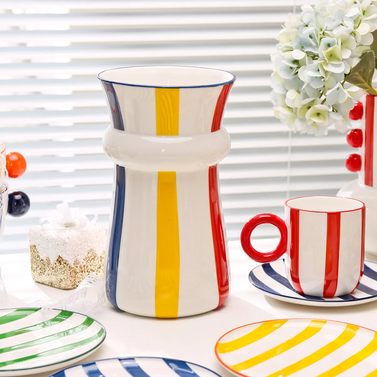 Decorative Ceramic Vases Wholesale, Lovely Unique Vase Bulk-2