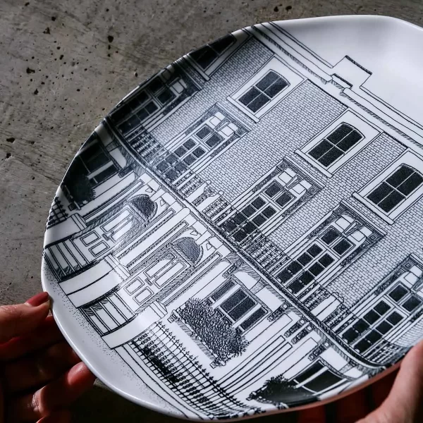 Modern Ceramic Plate Wholesale, Restaurant Serving Dish Bulk-3