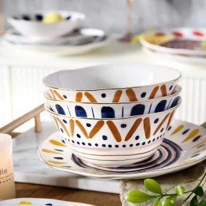 Restaurant Supply Serving Bowls, Sun Totem Bulk Bowl Sets-3