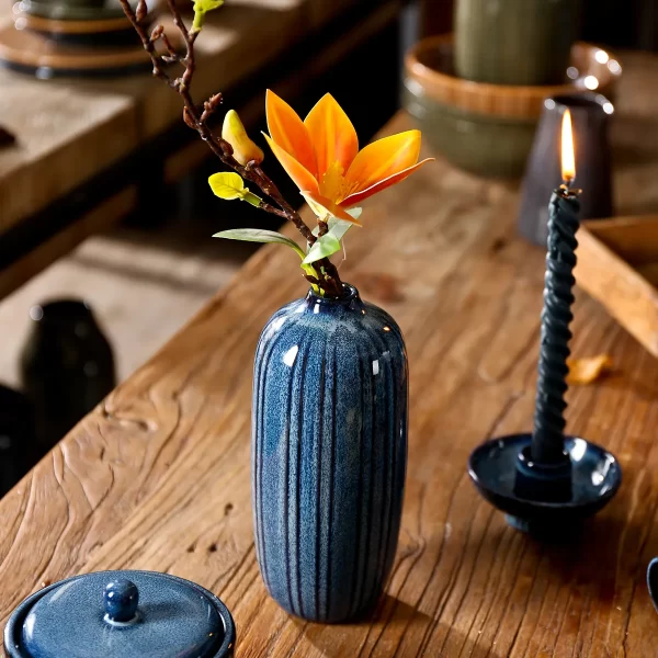 Tall Ceramic Vase Wholesale, Factory Supply Dark Color Vases-6