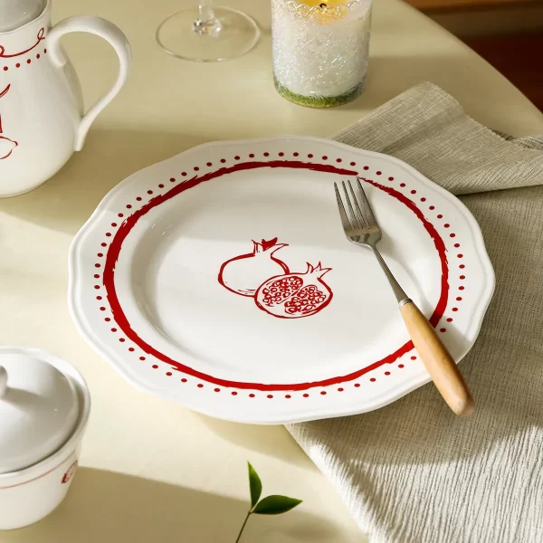 Wholesale Casual Dinnerware Sets, Fruit Pattern Crockery-3
