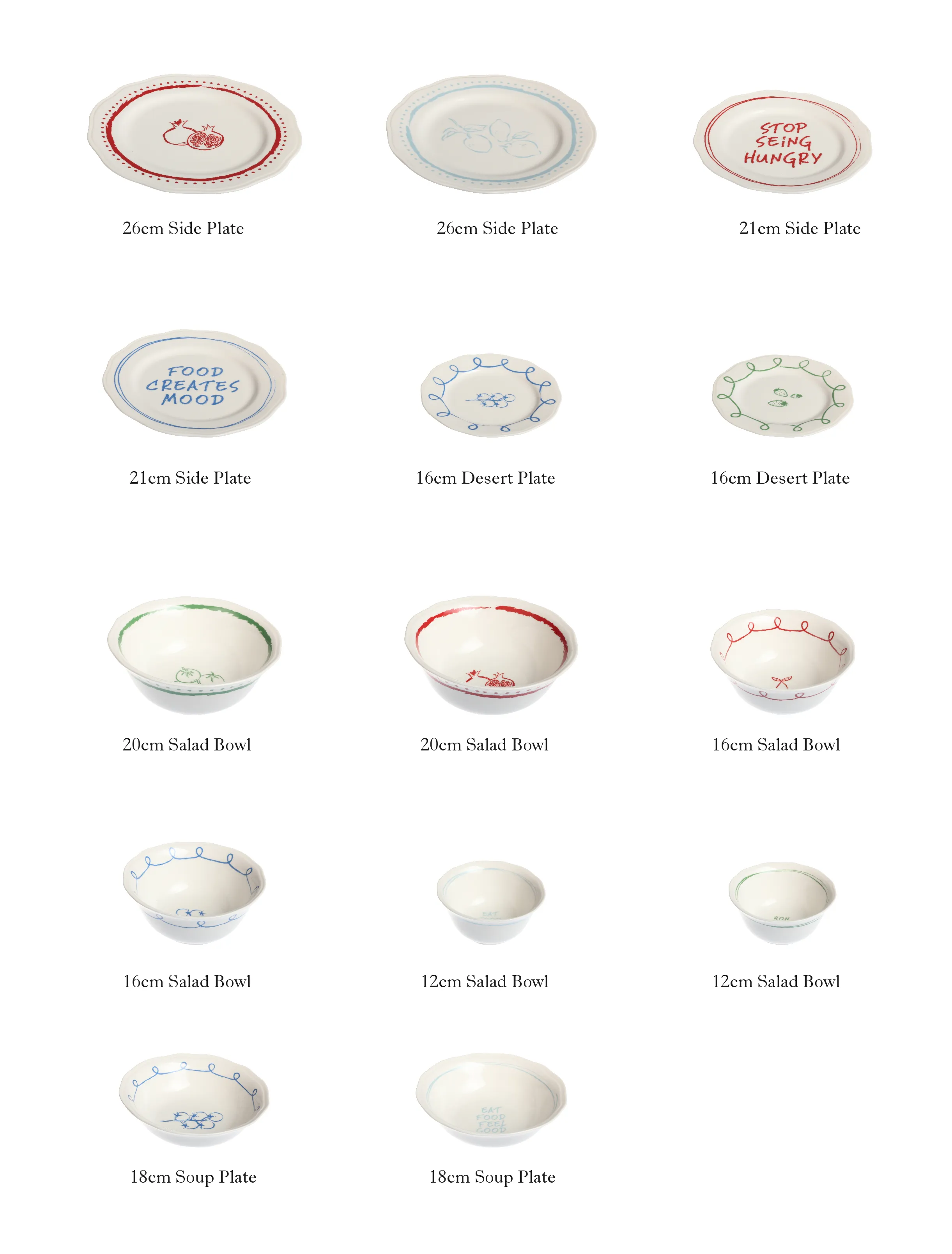 Wholesale Casual Dinnerware Sets, Fruit Pattern Crockery-9