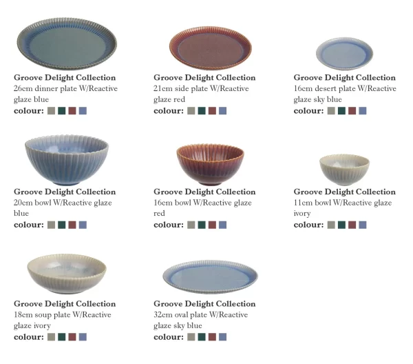 Reactive Glaze Soup Bowls Bulk, Gradient Color Ceramic Bowls-1