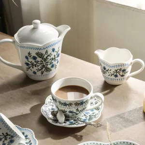 Tea Party Sets Wholesale, Porcelain Tea Cups and Teapots-1