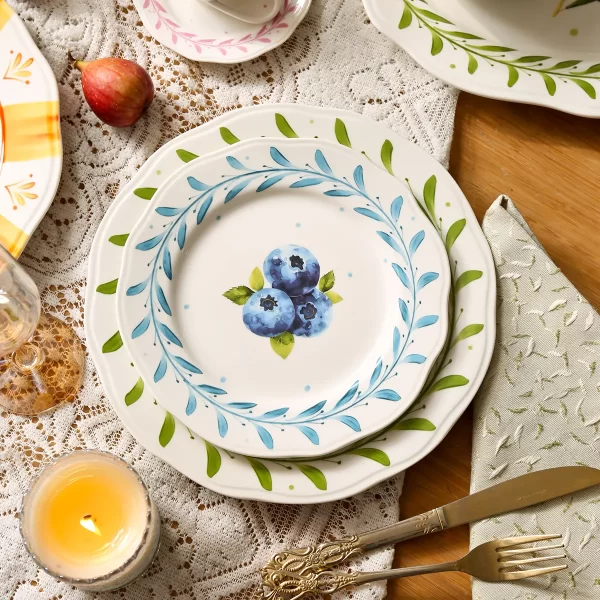 Wholesale Dinner Service Sets, Fruit Pattern Crockery Bulk-2