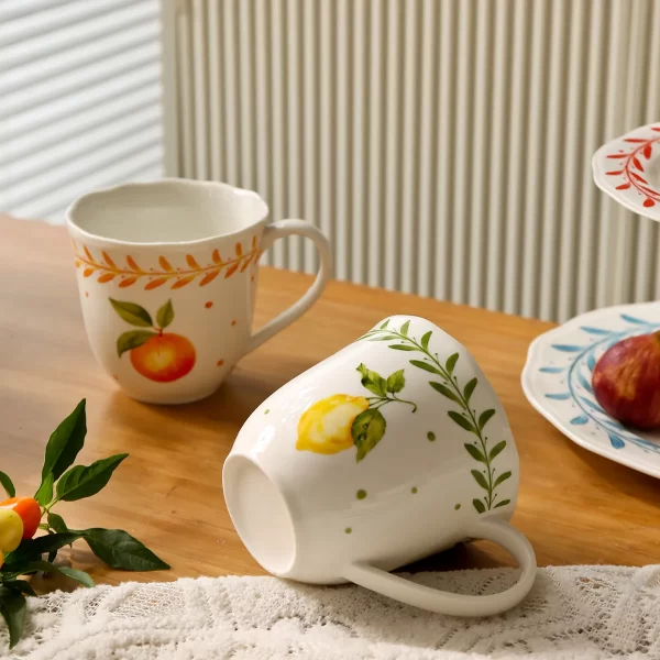 Wholesale Dinner Service Sets, Fruit Pattern Crockery Bulk-8