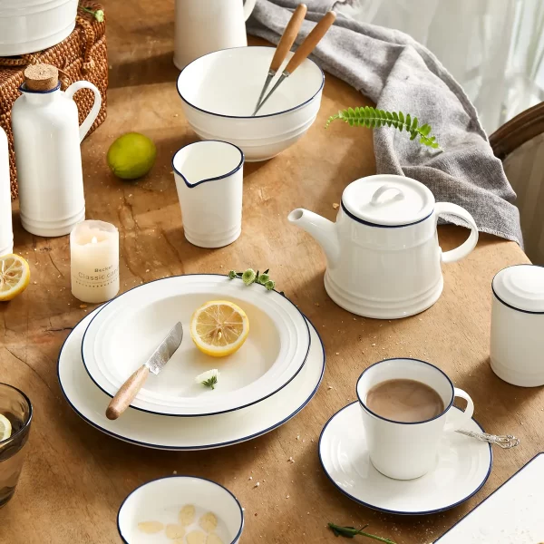 Wholesale Lightweight Dinnerware Sets, Porcelain Crockery-1