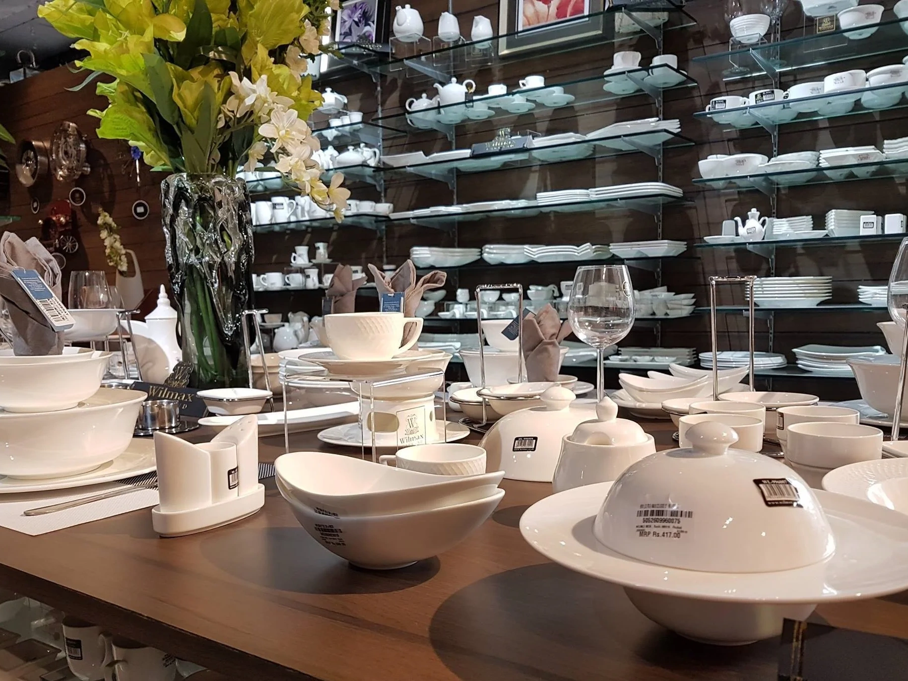 louça de porcelana leve por atacado para lojas de retalho Premium