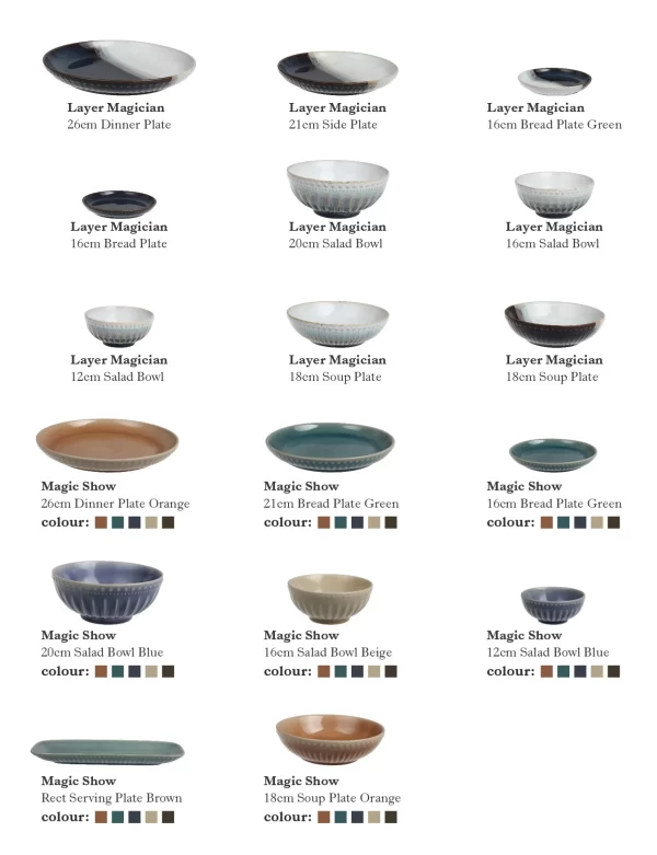 Detailed Embossed Texture Wholesale Salad Bowl Serving Bowl-3