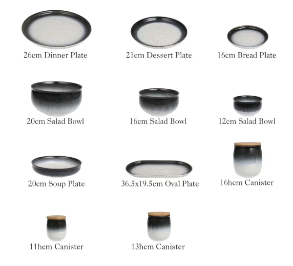 Noodle Soup Bowl Wholesale, Reactive Glaze Gradient Bowls-3