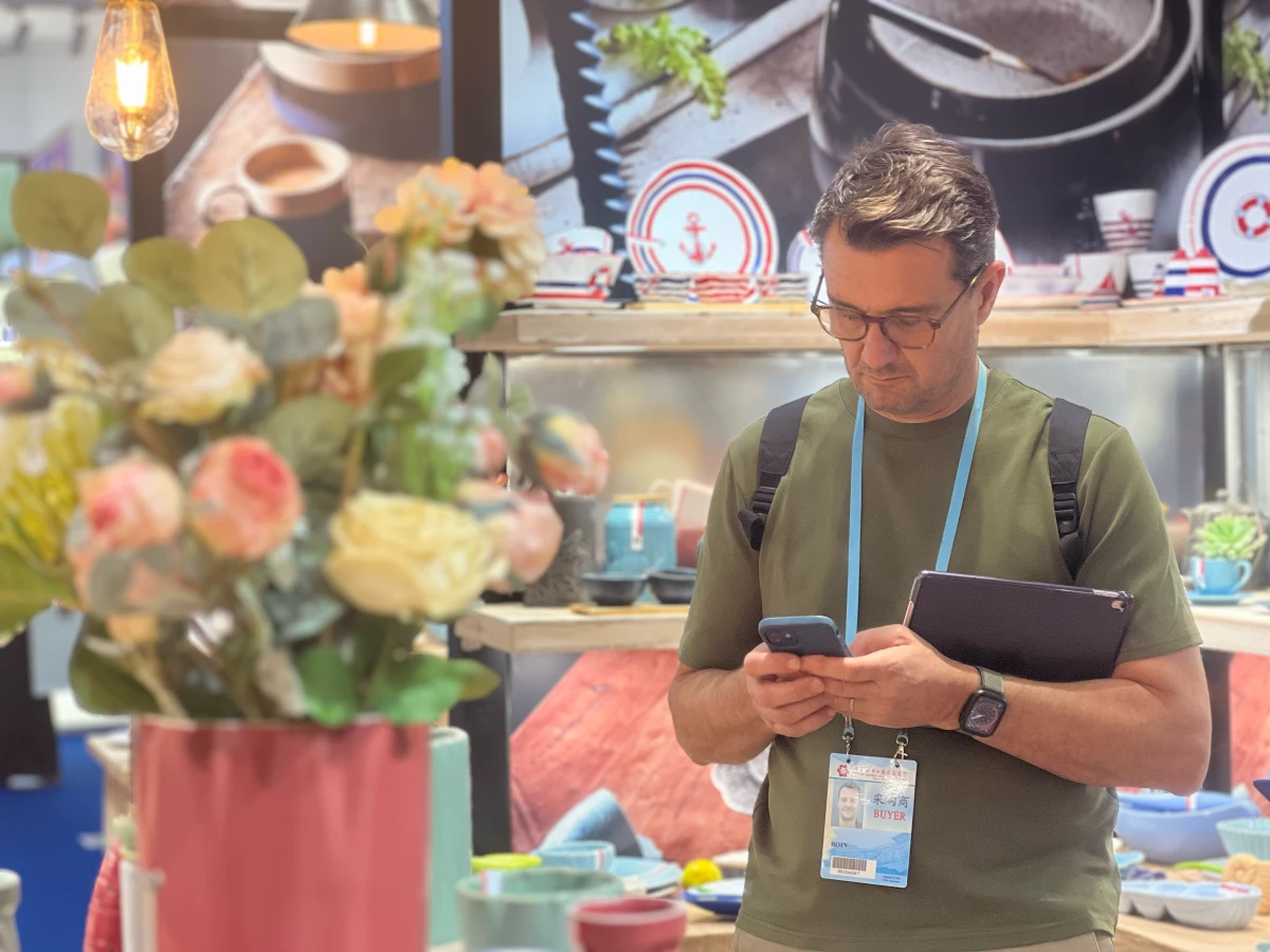 138th Canton Fair, LovingHome Tableware Shines at the Exhibition-7