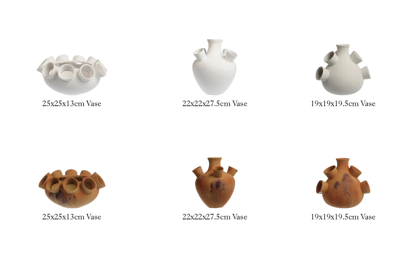 Art Deco Vases Wholesale with Multi-Perforated Designs-7