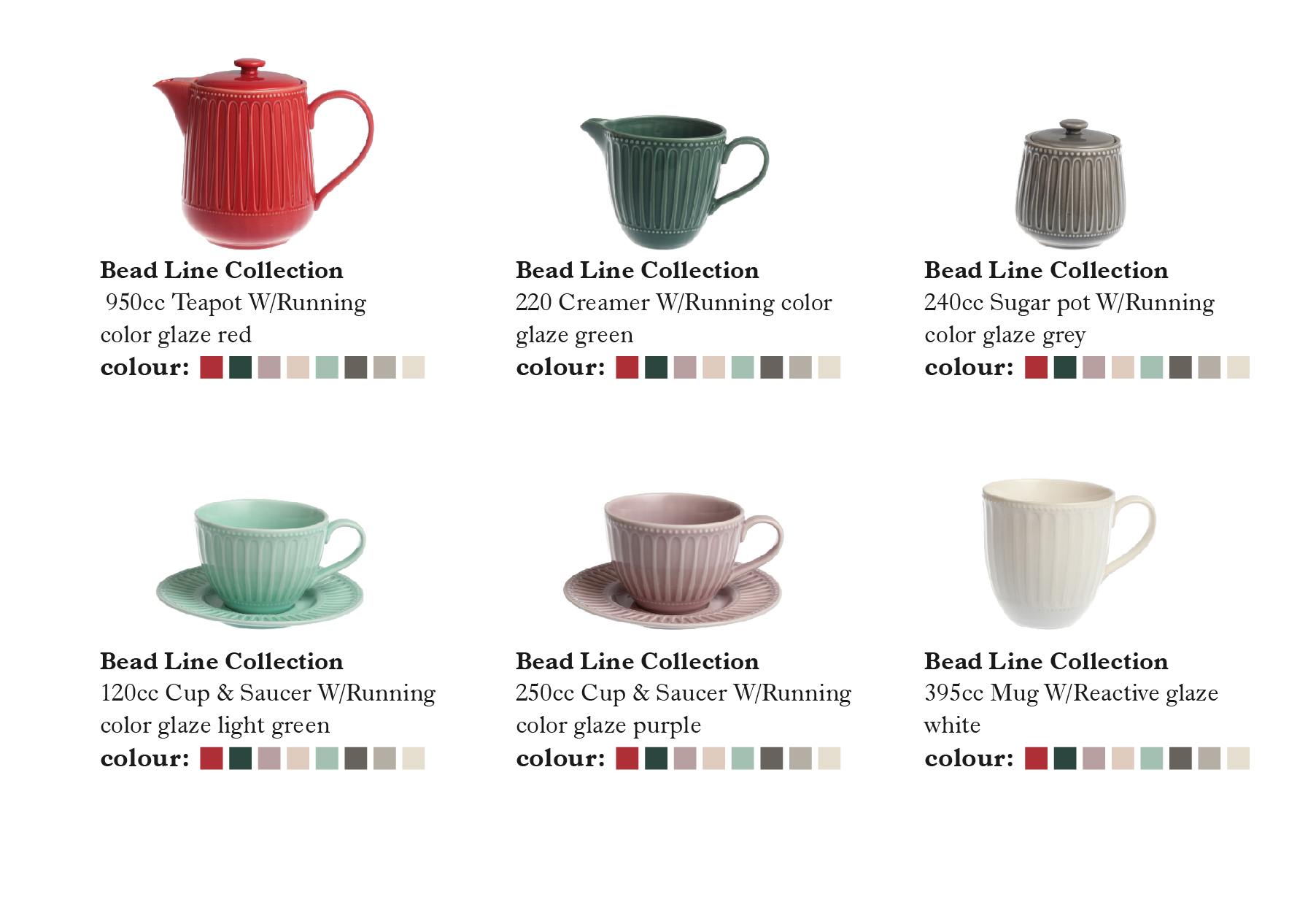 Bright Colored Dinner Sets Wholesale Porcelain Crockery Sets-15