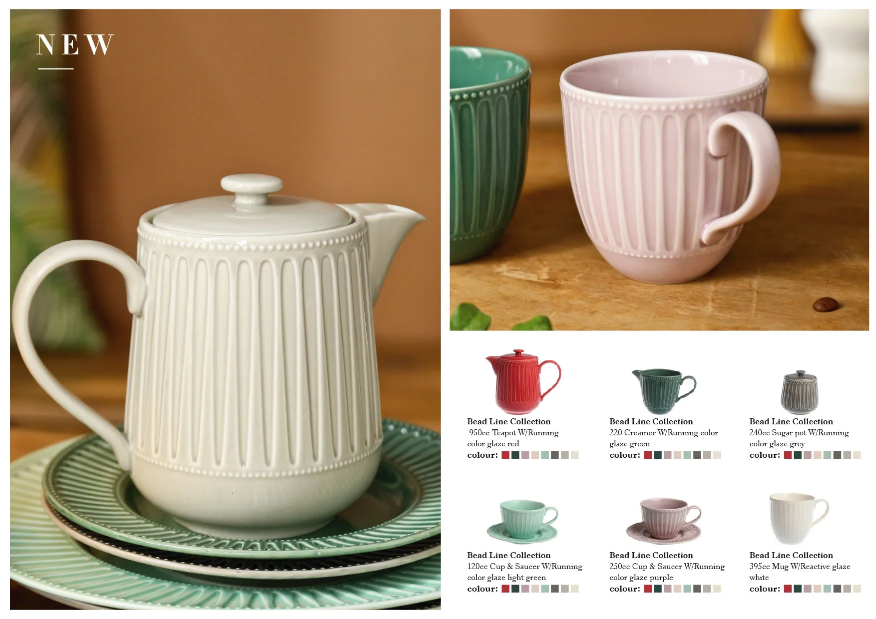 Bright Colored Dinner Sets Wholesale Porcelain Crockery Sets-7