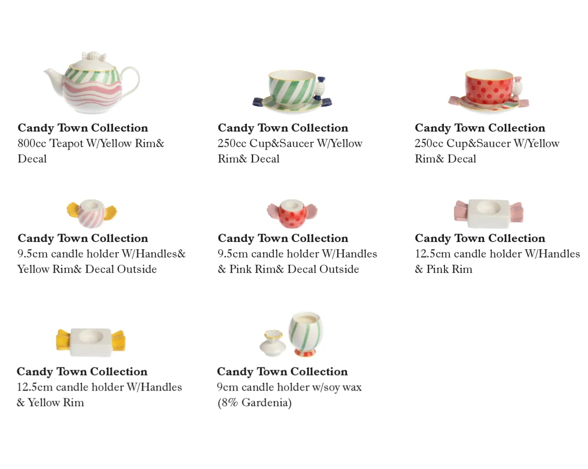 Candy-Themed Dinnerware Gift Wholesale Creatively Designed-14
