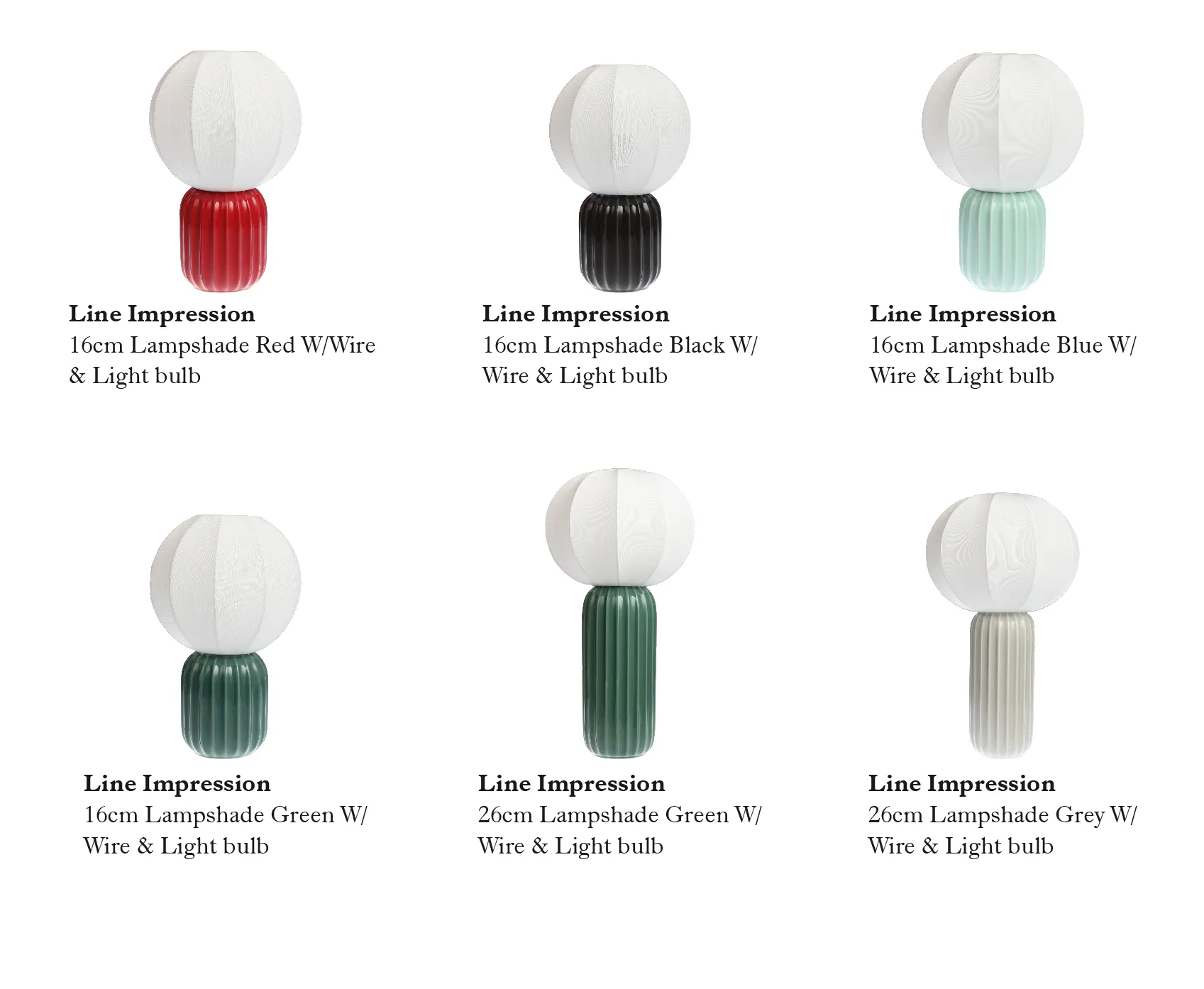 Ceramic Table Lamp Wholesale with Exquisite Vertical Stripe-13